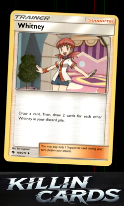 Whitney 193/214 Pokemon Uncommon SM - Lost Thunder Card LP - Image 1