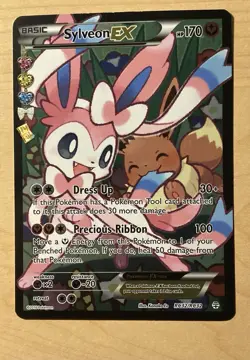 The Pokemon Company Sylveon EX RC32/RC32 Full Art Holo Ultra Rare - Image 1