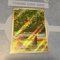Pokemon TCG Applin 185/167 Sv06 Twilight Masquerade Illustration Rare Holo Eng - Image 1