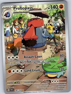 Probopass 182/167 Illustration Rare Twilight Masquerade Pokemon Holo Near Mint - Image 1