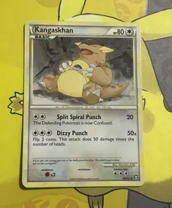 Pokemon TCG Kangaskhan 36/102 Triumphant Regular Uncommon Basic 80 HP EN 2010 NM - Image 1