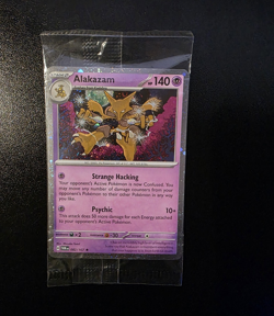 Sealed Alakazam 082/167 Blister Exclusives Cosmos Holo HP 140 - Image 1