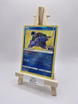 Radiant Blastoise 018/078 Pokemon GO Radiant Holo - Image 1