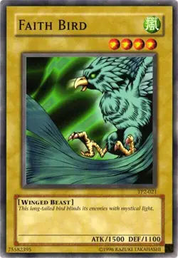 YUGIOH Faith Bird TP2-021 NM - Image 1