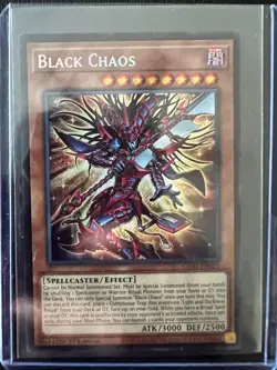 Black Chaos #EN001 Secret Rare NM Yu-Gi-Oh! Chaos Origins - Image 1
