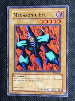 Megasonic Eye MP1-008 Common McDonald's Promo Yu-Gi-Oh Limited Heavily Played - Image 1