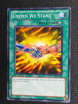 United We Stand SDDL-EN023 Yu-Gi-Oh 1st Edition LP - Image 1