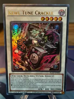 Yu-Gi-Oh! TCG - Kewl Tune Crackle BLZD-EN041 - Ultra Rare 1st Edition - BLZD - Image 1