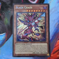 Black Chaos #EN001 Secret Rare NM Yu-Gi-Oh! Chaos Origins NM/M - Image 1