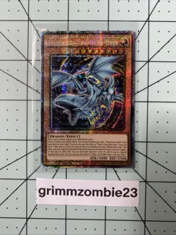 YUGIOH: 1x Heart of the Blue-Eyes MP25-EN013 Starlight Rare 2025 Mega-Pack - Image 1