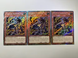 3 x Zoodiac Ratpier RA04-EN274 Platinum Secret Rare 1st Edition YuGiOh Playset - Image 1