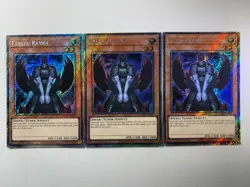 3 x Fabled Raven RA03-EN239 Platinum Secret Rare 1st Edition YuGiOh Playset - Image 1