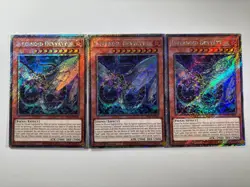 3 x Infernoid Devyaty RA04-EN248 Platinum Secret Rare 1st Edition YuGiOh Playset - Image 1