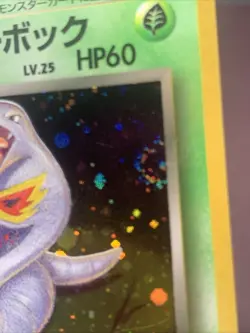 Pokemon TCG Japanese Dark Arbok No.024 Team Rocket Holo Rare VTG WOTC Era MP - Image 2