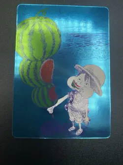 ONE PIECE NatsuComi 2026 Luffy Promo Card Shueisha Japan Meta-Kira Eiichiro Oda - Image 1