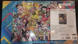 One Piece Card Game Official Playmat Limited Edition Vol. 5 With Promo Luffy - Image 1