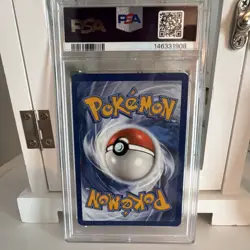 Pokemon Wiglett 206/198 SV01 Scarlet & Violet Illustration Rare Holo PSA 8 - Image 2