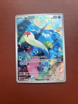 Pokemon Wiglett 206/198 Full Art Illustration Rare Holo SV01: Scarlet & Violet - Image 1