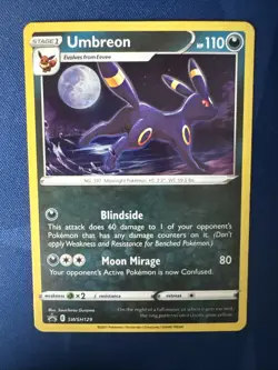 Umbreon SWSH129 SWSH: Sword & Shield Promo Cards Holo - Image 1