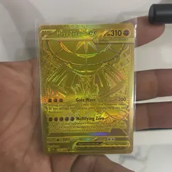Mega Zygarde EX 124/088 Pokemon TCG Full Art Foil Card, POR Set, English - Image 1