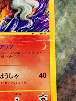 Entei 043/P JR East Stamp Rally Promo Rare HP Japanese Pokemon Card #3340 - Image 5