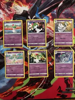 Ralts Kirlia Gardevoir Evolution Lot 6 Pokemon Cards NM - Image 1