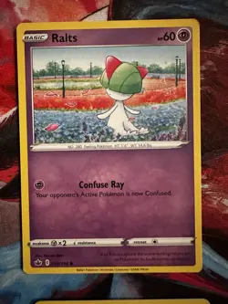 Ralts Kirlia Gardevoir Evolution Lot 6 Pokemon Cards NM - Image 2
