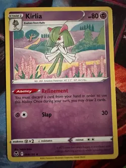 Ralts Kirlia Gardevoir Evolution Lot 6 Pokemon Cards NM - Image 5