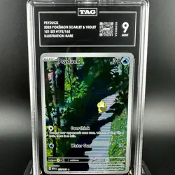 TAG 9 Psyduck 175/165 Pokemon 151 Illustration Rare Pokemon Card - Image 1