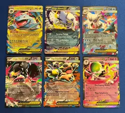 Pokemon TCG Mega Evolutions Mega Gardevoir EX, Mega Venusaur EX 6 Card Lot - Image 1