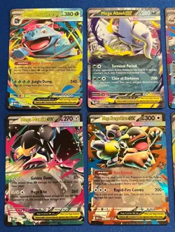 Pokemon TCG Mega Evolutions Mega Gardevoir EX, Mega Venusaur EX 6 Card Lot - Image 2