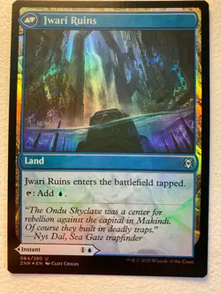 MTG 1x FOIL Jwari Disruption # 64 Zendikar Rising Magic the Gathering Card x1 NM - Image 2