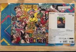 One Piece Card Game Official Playmat Vol 5 + Luffy Promo Card English Ships Now - Image 1