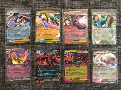Pokemon TCG Chaos Rising EX Lot- 8 Card Lot - Double Rare - Image 1