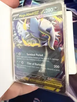 Pokemon Binder 30 Card Full Arts Ex's, Etb Promos Lot - Image 1