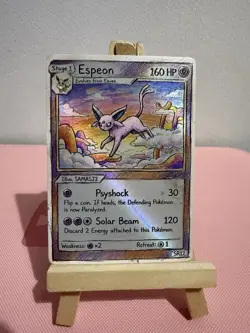 Espeon Pokemon Card DISPLAY ART CARD - Image 1