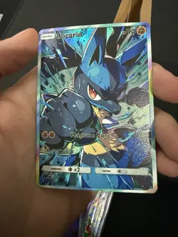Lucario Pokemon Card DISPLAY ART CARD - Image 2