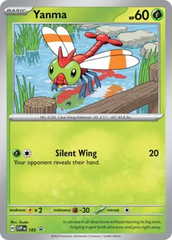 Yanma Holo Promo SV: Scarlet & Violet Promo Cards 185 NM - Image 1