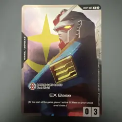EX Base EXBP-005 Gundam TCG Bandai Card Games Fest 25-26 Stamped Exclusive Promo - Image 1