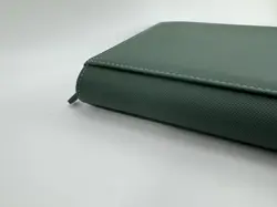 Vault X 9 Pocket Zip Binder Green 360 Cards Side Loading NICE - Image 3