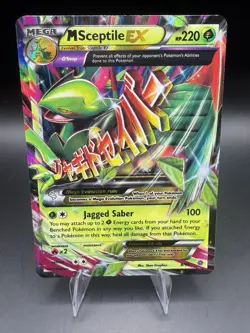 M Sceptile EX 8/98 XY Ancient Origins Ultra Rare Pokemon Card TCG LP - Image 1