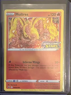 Moltres SWSH185 Sword & Shield Promo Pokemon English Card NM - Image 1