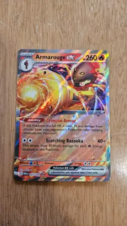 Armarouge ex 27/182 Full-Art Pokemon card - Image 2