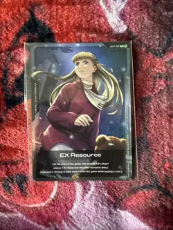 Gundam Card Game Beta TCG Relena Peacecraft EX Resource EXRP-001 SDCC 2025 - Image 1