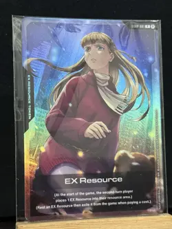 SHIP TODAY SDCC 2025 Comic Con Gundam TCG Relena EX Resource EXRP-001 Card Promo - Image 5