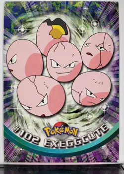 Exeggcute # 102 - 1999 Topps Series 2 Pokemon Card $2 Flat Shipping - Image 1