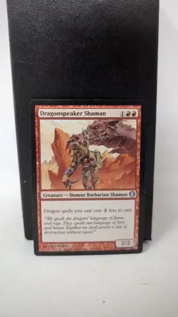 Dragonspeaker Shaman Duel Decks: Knights vs. Dragons NM 53/81 MTG Creature Card - Image 1