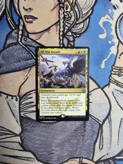 1x All-Out Assault - NM/M TDM MTG Magic - Image 1