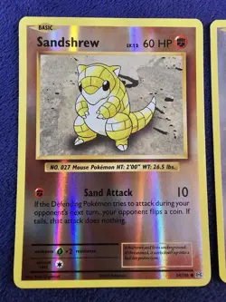 Sandshrew & Doduo Reverse Holo XY Evolutions 2x Pokemon Card Lot Near Mint - Image 2