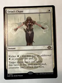 Orim's Chant 265 Rare Modern Horizons 3 Magic: The Gathering Near Mint - Image 1